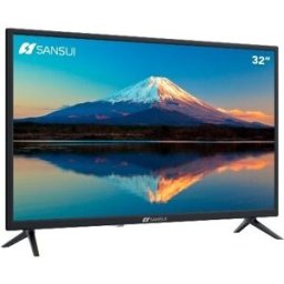 Sansui SMX32T1H Pantalla LED 32" Resolución HD 1366x768 HDMI y USB Diseño Delgado Color Negro