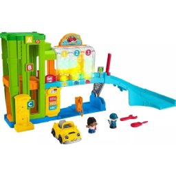 Fisher-Price Juguete Niños Luz Aprendizaje Coche y Cifras Preescolar Juego Simulación Infantil