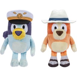 Peluche Original Bluey Bingo Paquete de 2 Capitan Juguete Regalo