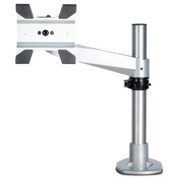 SOPORTE DE ESCRITORIO - PARA PANTALLA ULTRA ANCHA O THUNDERBOLT/APPLE IMAC O VESA DE 13KG/44 - BRAZO ARTICULADO Y DE ALTURA AJUSTABLE - MASTIL - MORDAZA/OJAL - STARTECH.COM MOD. ARMPIVOTB2