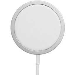 Cargador Apple MagSafe - Carga Inalámbrica Rápida para iPhone - Adaptador Magnético Blanco