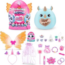 Capsulas Huevo Sorpresa Rainbocorn Eggzania Fairy Mania Rhino Series 1 Zuru