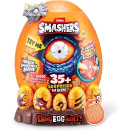 Figura Smashers-Dino Egg Hunk Serie 1 Huevo Épico Giganotosaurus