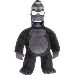 Figura Colección Los Simpsons King Homer Peluche de Gorila Negro Grande Original Regalo