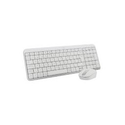 TECLADO Y MOUSE LOGITECH MK250 COMPACTO BLUETOOTH BLANCO