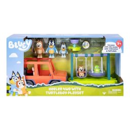 Set Juego de Muñecos Bluey Turtleboy Figura Articulada y Accesorios