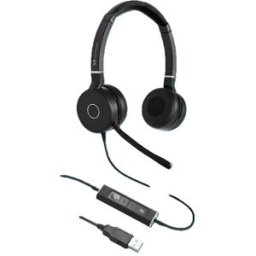 Diadema VBeT VTX200-D-PRO-USB - Auricular Dúo USB Cancelación de Ruido ENC · Micrófono Cardioide Control de Llamadas · Luz de Ocupado LED
