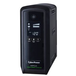 NOBREAK CYBERPOWER CP1000PFCLCD 1000VA / 600W, LCD INTELIGENTE, ONDA SENOIDAL PURA PFC, AVR, TORRE, 10 NEMA 5-15R, 5 RESPALDO Y 5 SUPRESIN, 3 A?OS DE GARANTA EN BATERA Y EQUIPO.