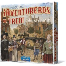 ¡Aventureros al Tren! Amsterdam Español Juego de 2 a 4 Jugadores