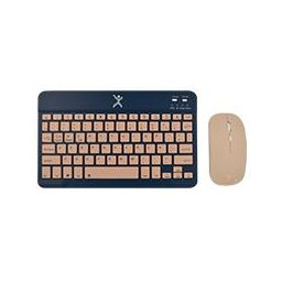 KIT COMPACTO BLUETOOTH 2 EN 1 GENOVA PERFECT CHOICE - AZUL
