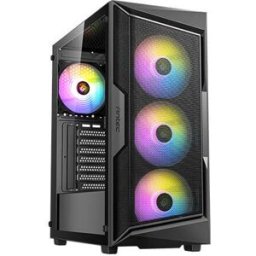 Gabinete Gamer Antec AX61 Elite - Media Torre - ATX/Micro-ATX/ITX - 4 Ventiladores - Panel Lateral