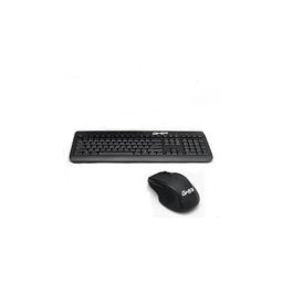 GHIA / KIT TECLADO Y MOUSE / ALAMBRICO / ERGONOMICOS / MULTIMEDIA / USB / COLOR NEGRO