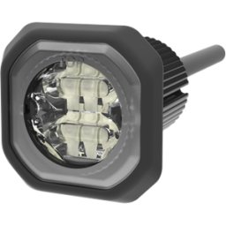 Lámpara Oculta ECCO ED9040RB - LED Bajo Perfil · 6 LEDs Rojo/Azul 12VDC · Uso Interior/Exterior
