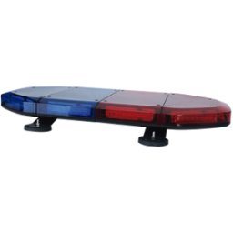 Mini Barra Epcom X350RB - 24" (61 cm) · Rojo/Azul Montaje Magnético · 240 LED