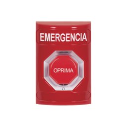 Botón de Emergencia STI SS2009EM-ES - Emergencia · Pulsador Acción Mantenida con Girar para Restablecer LED Multicolor · Uso Interior y Exterior