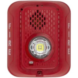 Sirena System Sensor P2RLED - Lámpara LED Estroboscópica · Rojo 12-24VDC · Montaje en Pared · Configuración Estroboscópica Seleccionable