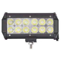 Barra de Luz Epcom XD20F - 16.5 cm (6.5") · Blanco 10-30 Vcc · 12 LED · 18 W · 1500 Lúmenes · IP67