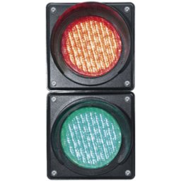 Semáforo de Señalización AccessPro PROLIGHTLED100 - LED Rojo y Verde · 100 mm 110 VCA · Uso Industrial