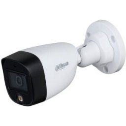 Cámara Bullet CCTV Dahua HAC-HFW1209C-LED - 2 MP CVI/AHD/TVI Lente 2.8mm · IR 20m Full Color · Metal IP67 · Starlight