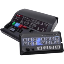 Sirena Vehicular SignalPro SP204RV2 - 200W · 12VDC Programable · 19 Botones · Micrófono · Indicador Flecha de Tráfico 6 LED · 12 Salidas Auxiliares