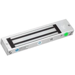 Cerradura Magnética YLI YM-500N LED - 1100 Lbs · 12/24 V DC Montaje Compatible MBK500NZL · Uso Rudo Interior · Indicador LED