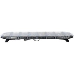 Barra de Luces LED Epcom X87RW - 47" (120 cm) · Rojo/Ámbar 12VDC · 112 LED · Ideal para Ambulancias y Vehículos de Emergencia