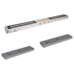 Chapa Magnética Axceze AX-M620X2L - Cableado · Indicador LED Fuerza 600 lb por Imán Electroimán Doble Compatible con Accesorios M620