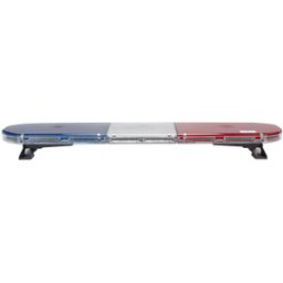 Barra de Luces LED ECCO Serie 16 - 119 cm (47") · Azul/Rojo/Blanco · Dual Color 12VDC · 300 LEDs, Montaje Fijo