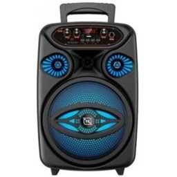 Bafle Bluetooth NECNON NB-08Y - 8" · 15W RMS Luces LED · Puerto USB · Ranura TF · Incluye Micrófono Alámbrico