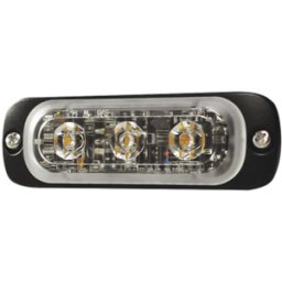 Luz Auxiliar SignalPro SP3A - 3 LED · Ámbar 12-24 VCD · Uso Interior/Exterior