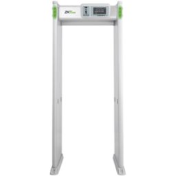Arco Detector de Metales ZKTeco D4330IP65 - Cuerpo Completo · 33 Zonas de Detección · Mecanismo Electrónico Pantalla HD 7" · Protección IP65 · Alarma LED · Control Remoto · Batería de Respaldo