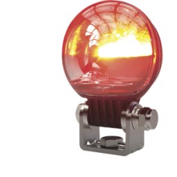 Luz de Trabajo ECCO EW2030R - LED Límite de Arco · Rojo 12V · Uso en Montacargas y Vehículos
