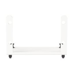 Soporte para 2 Adaptadores de Fibra Óptica Panduit MSFCB2 - Instalación a Presión en Gabinetes Multipropósito Plástico Blanco Compacto y Resistente