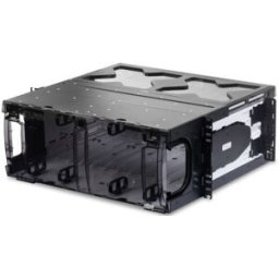 Panel de Parcheo Belden ECX-04U - 19" 4U Montaje en Bastidor · Negro · Material ABS, Policarbonato y Acero · Compatible hasta 12 Adaptadores de Fibra