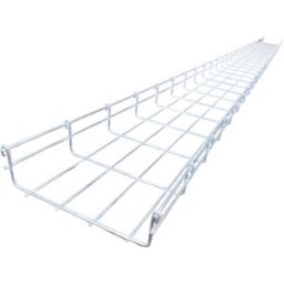Charola Charofil Tipo Malla ML-54-200EZ - Acabado Electro Zinc 54mm x 200mm x 3m Uso Interior Capacidad hasta 154 Cables Cat6