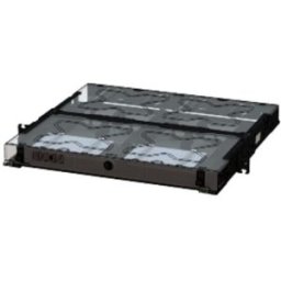 Panel de Parcheo Belden ECX-01U - 1U Montaje en Bastidor · Negro · Hasta 2 Adaptadores ABS, Policarbonato y Acero · Certificado RoHS