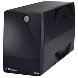 UPS Koblenz 5216 R - 520VA / 240W · Línea interactiva · 6 Contactos NEMA 5-15R · Batería 12V 4.5Ah VRLA · LCD · Torre · Color negro