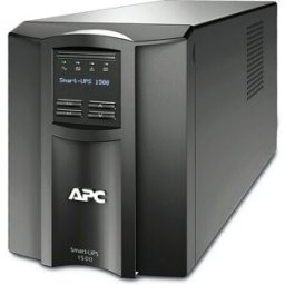 APC Smart-UPS 1500VA - 1000W - Línea interactiva - 8 contactos NEMA 5-15R - LCD - AVR - Batería VRLA 5 años - Recarga 3 h - Negro - Torre