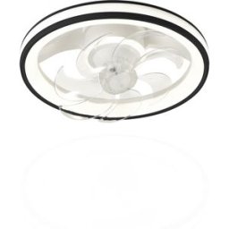 Ventilador de Techo JWJ JLV-014 - Luminario LED · 88W 2700K a 6500K · 3 Tonos de Luz, 6 Velocidades, Dimeable, 501 mm