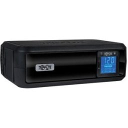 UPS Tripp Lite SmartPro SMART1000LCD - 1000VA 500W · 8 Contactos NEMA 5-15R · Línea interactiva · LCD · AVR · USB · Protección TEL/DSL/Coaxial · Torre Negra