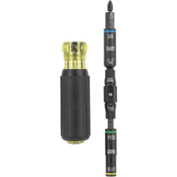 Destornillador Llave de Tuercas Klein Tools 32528HD - Multi-bit 10 en 1 · Clasificación de Impacto Compatible con Herramientas Eléctricas · Torque 150 in-lb · Barra de Acero