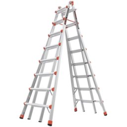 Little Giant Ladder Systems LITTLE GIANT Escalera Telescópica SKYCRAPER-15C en A · 4.5 m · Aluminio · Sistema Seguro y Compacto