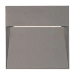Luz de Cortesía Tecnolite 8HLED807CV30G - Luz de Muros LED · 8W 3000K (Luz Cálida Brillante) · 340 Lúmenes, 127 V