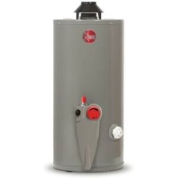 Calentador de Agua Rheem 29V10SP - Calentador · Gas LP 38 L · Encendido Piezoeléctrico · Aislamiento R-Foam · Tecnología Everkleen