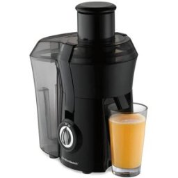 Extractor de Jugo Hamilton Beach 67601-NEGRO - Extractor · 800 W Uso Cítricos y Vegetales · Tecnología Centrífuga Big Mouth