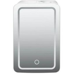Mini Refrigerador Chefman RJ48-6-ML-WHI - 4 Litros · Minibar Puerta Blanca con Espejo · Compacto y Eficiente