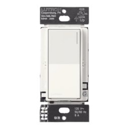 Apagador Auxiliar de Pared Lutron Radiora 3 RRSTRSSW - Compañero Multilocación · Uso en 3 Vías o Escalera Blanco Mate · Compatible con Sistemas Radiora 3