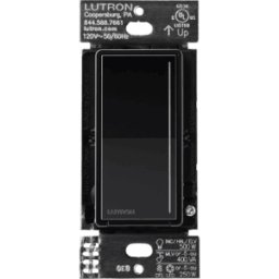 Lutron Radiora 3 Atenuador Táctil Lutron RRSTPRONBL - Sunnata Dimmer Pro · Negro Requiere Cable Neutro · 250W LED CFL