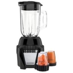 Black & Decker Licuadora BLACK+DECKER BL08764BDLA - 700 W · 1.25 L 8 Velocidades · Vaso de Plástico · Cuchillas Acero Inoxidable