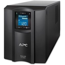 APC Smart-UPS SMC1000C · 1000VA/600W · Línea Interactiva · 8 Contactos NEMA 5-15R · Pantalla LCD · AVR · Batería Plomo-ácido · Torre Negra · 120V